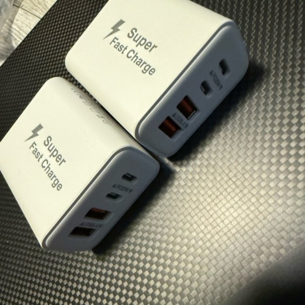 USB C Charger Block 40W - 2Pack 4-Port Type C Fast Charging Blocks